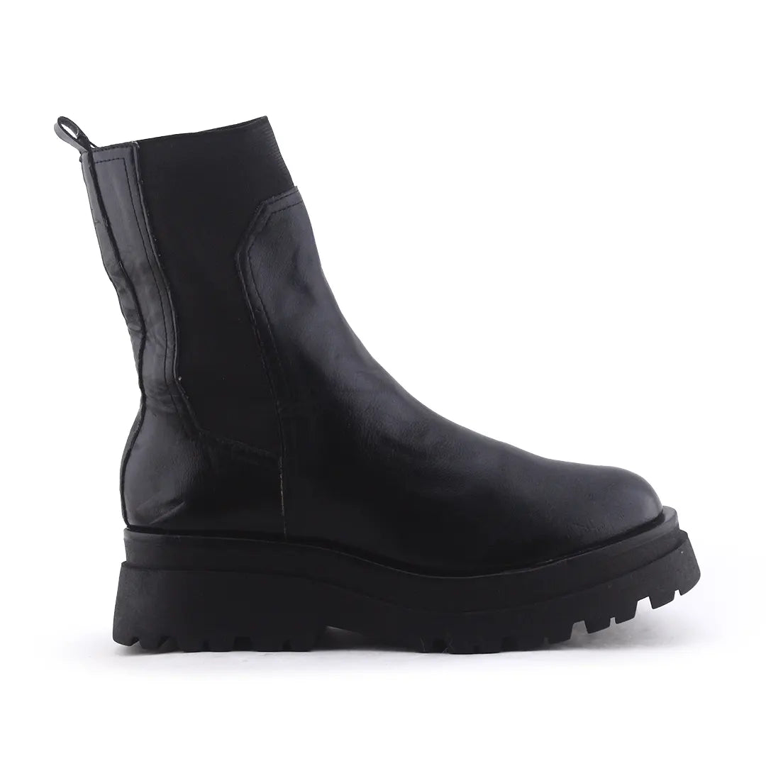 Stradivarius Stretchable Ankle Boot | 100% Authentic Leather