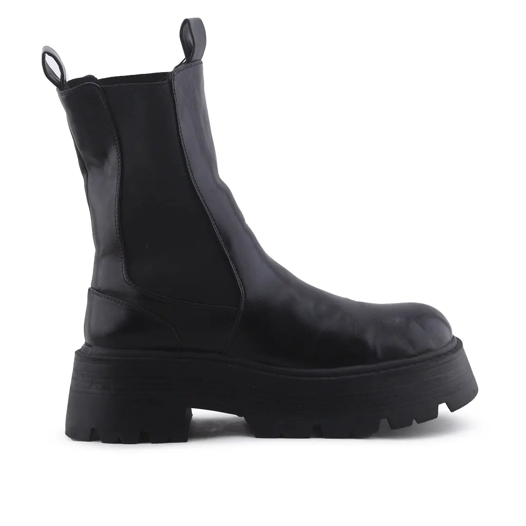 Pull & Bear Stetchable Ankle Boot | 100% Authentic Leather