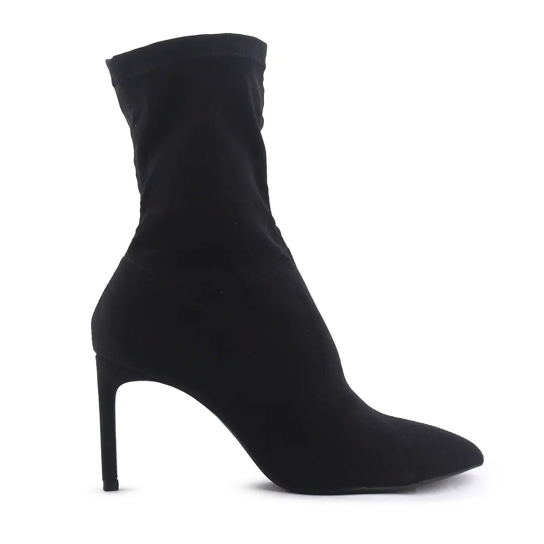 Bershka Textile Ankle Boot