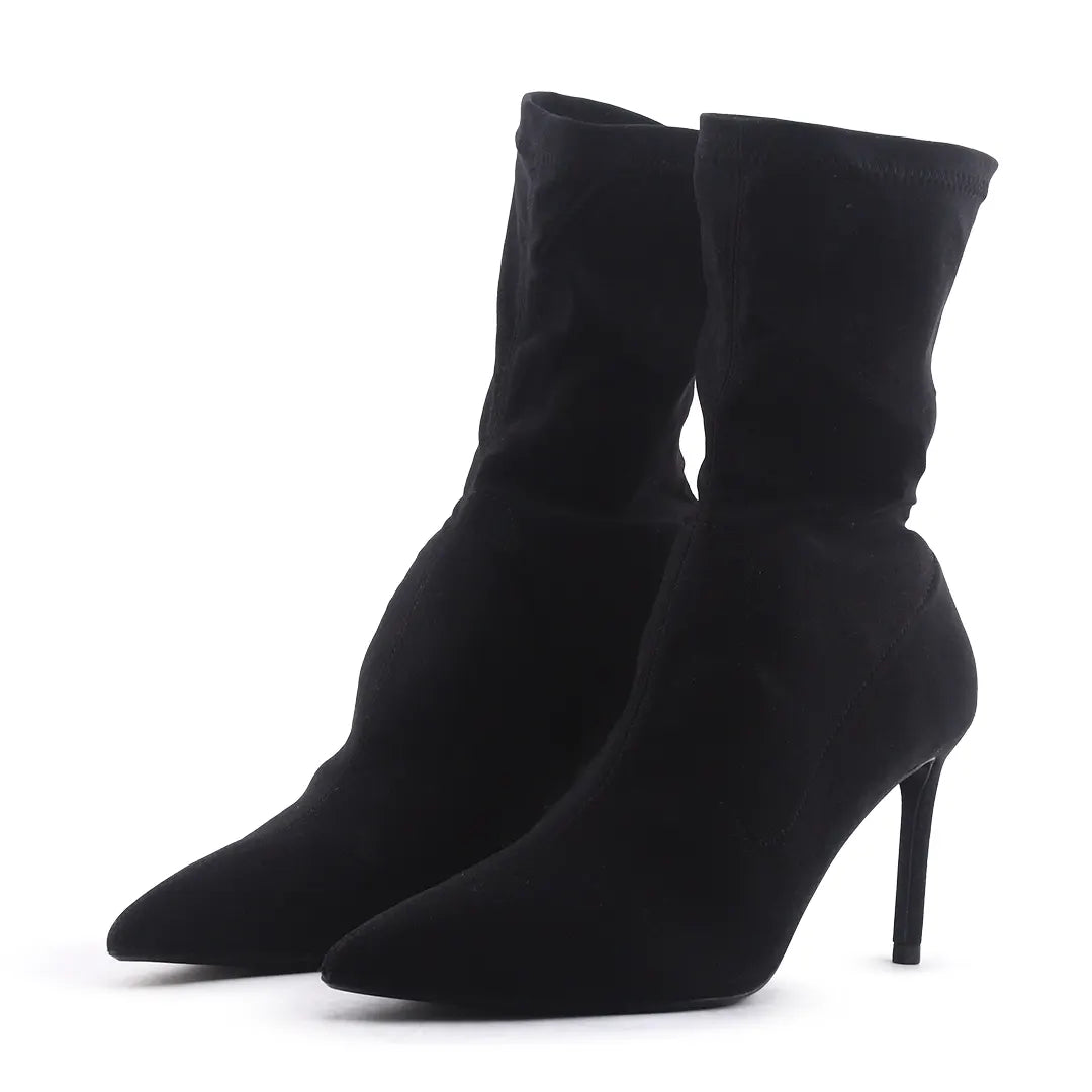 Bershka Textile Ankle Boot