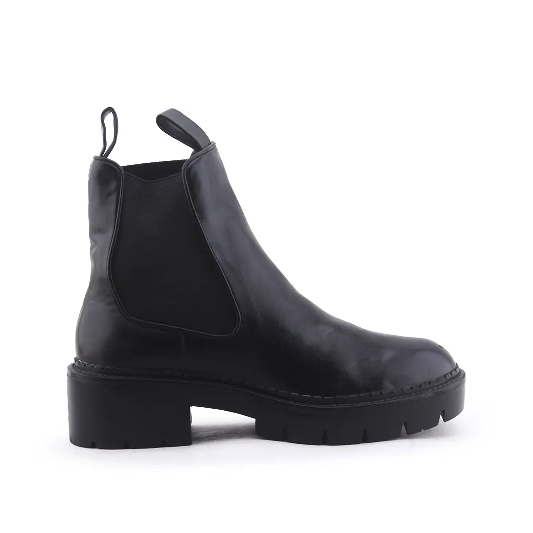 Pull & Bear Stretchable Ankle Boot | 100% Authentic Leather