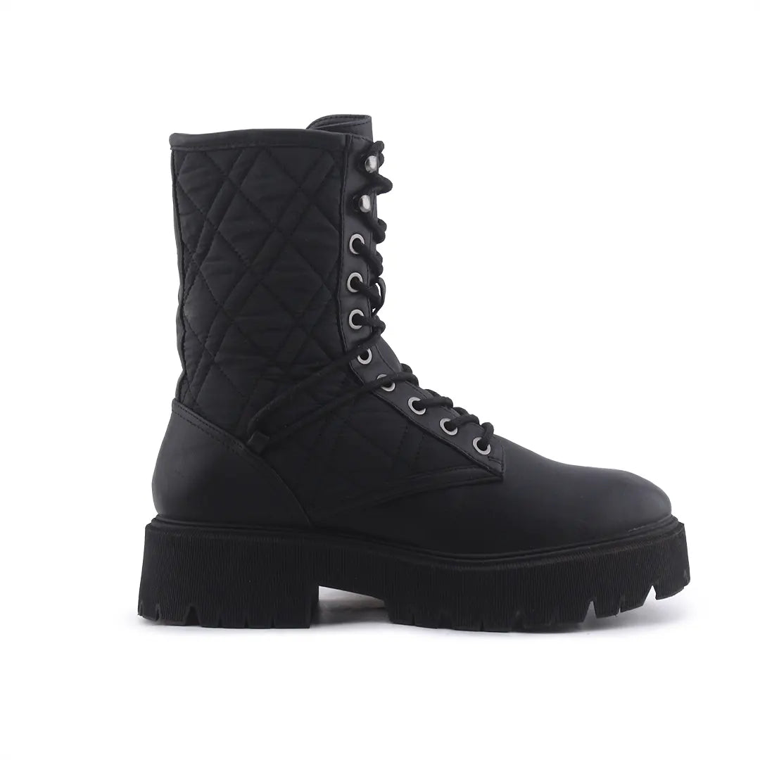 Bershka Lace Up Ankle Boot | 100% Authentic Leather
