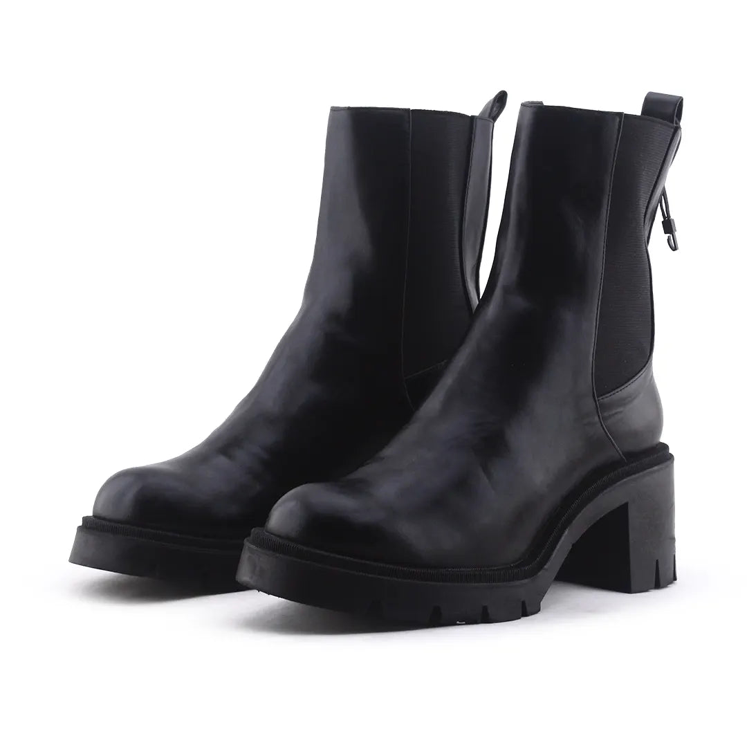 Zara Stretchable Ankle Boot | 100% Authentic Leather