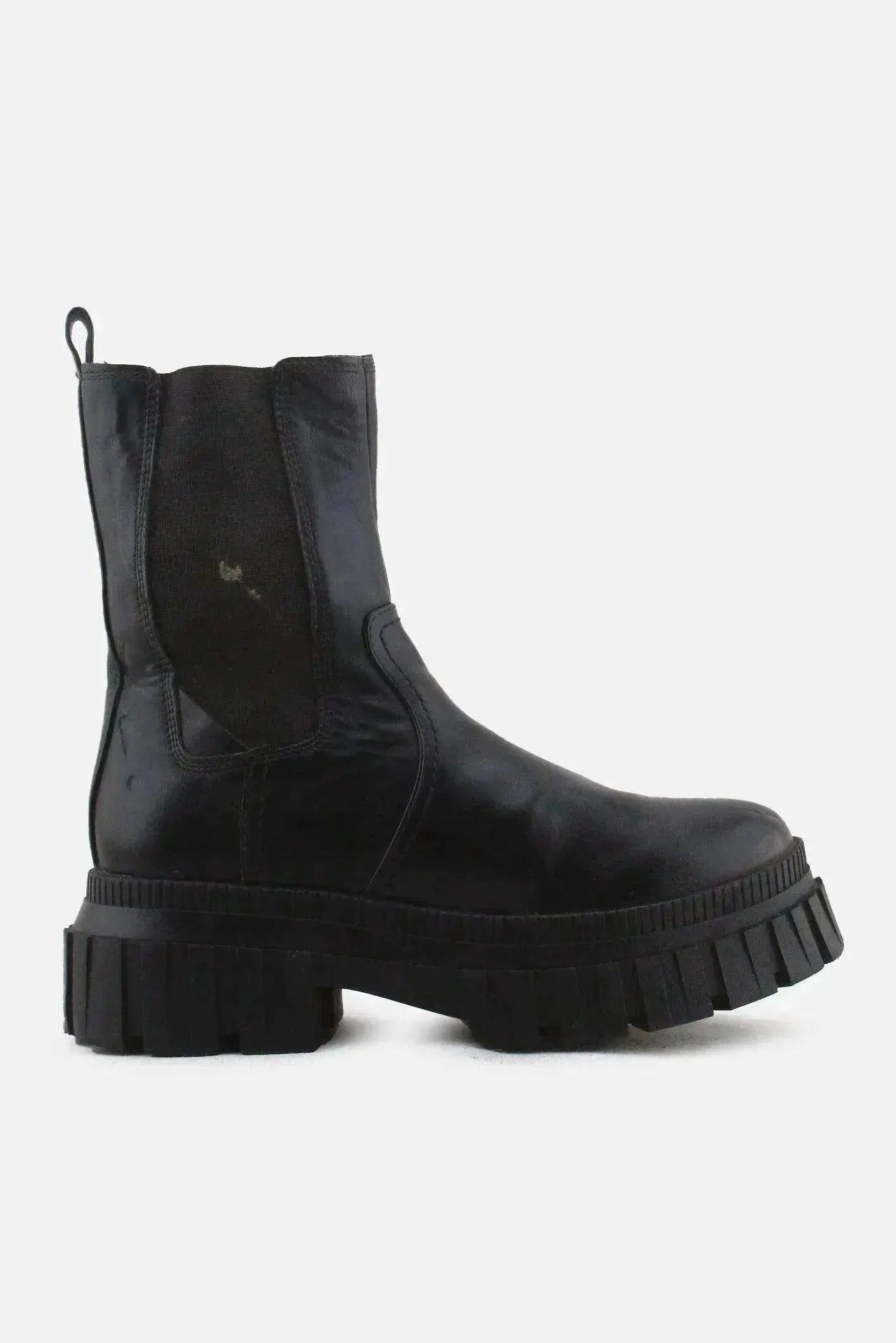 Stradivarius Stretchable Ankle Boots | 100% Authentic Leather - sundaybazar
