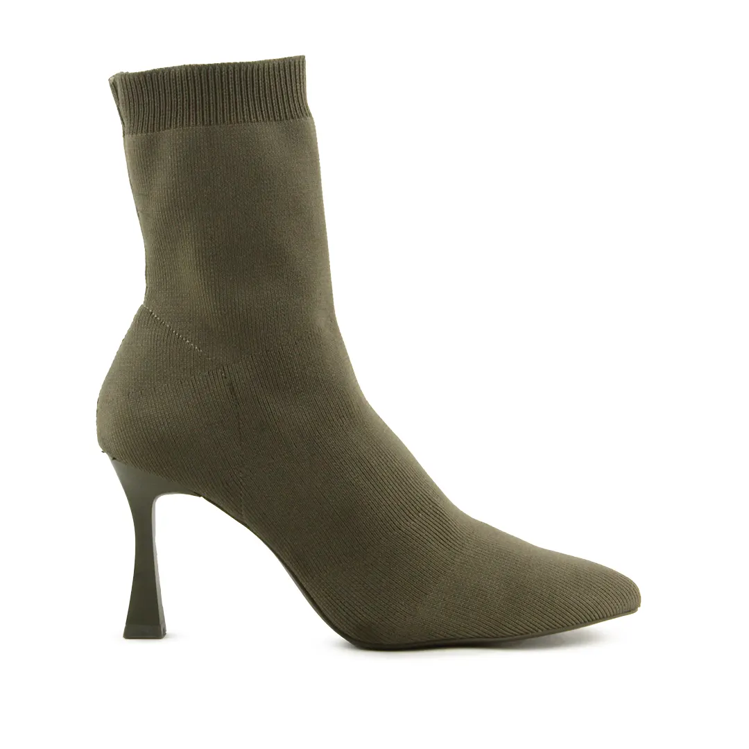 Stradivarius Sock Ankle Boot