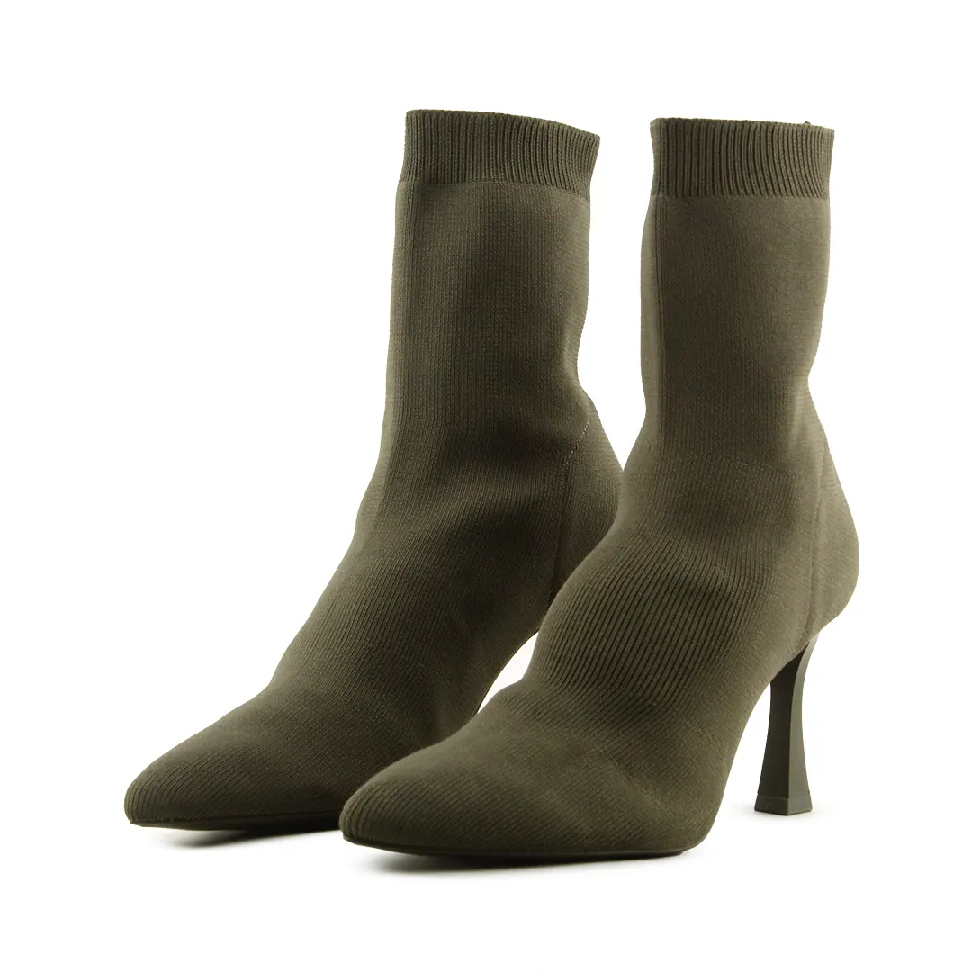Stradivarius Sock Ankle Boot