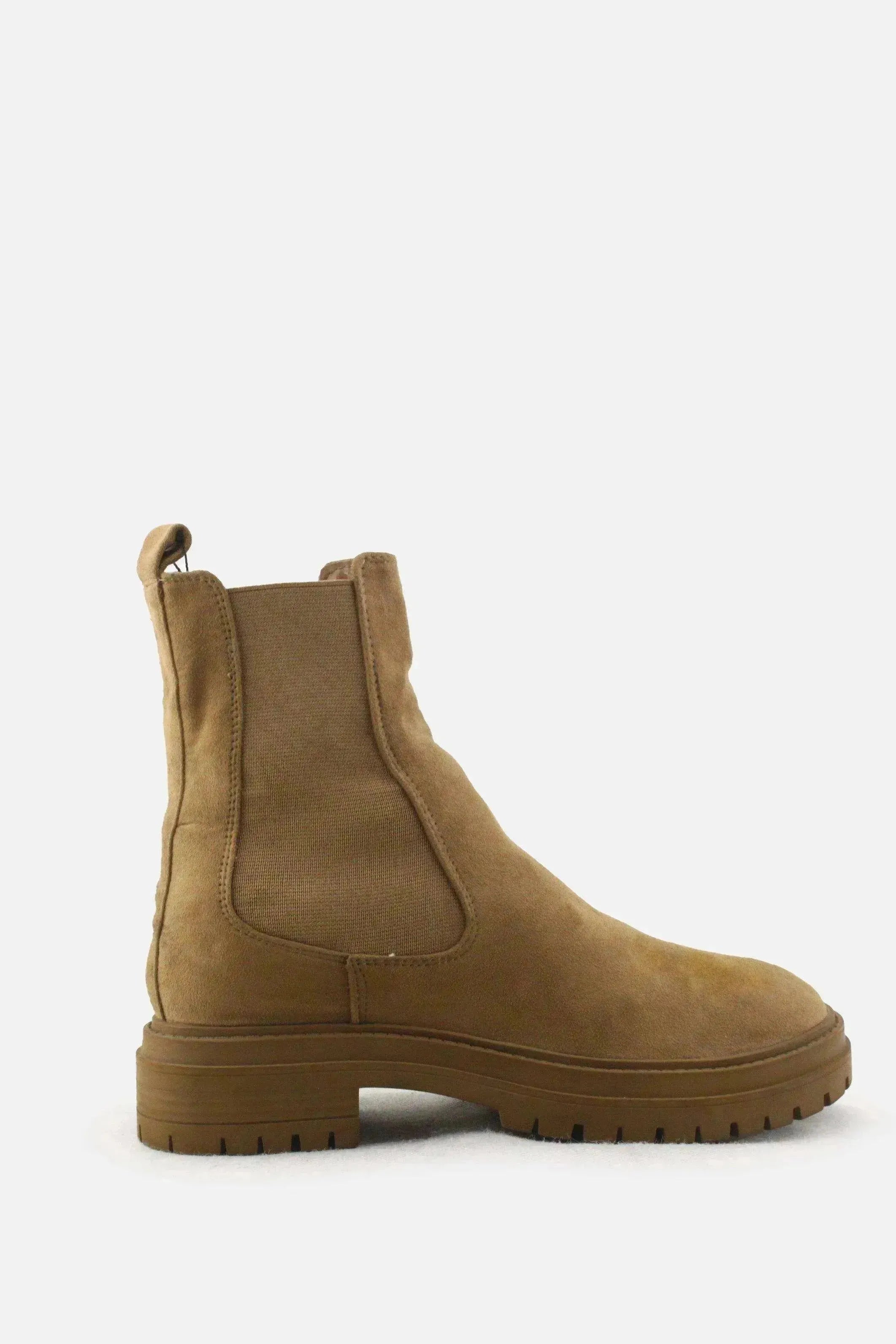 Lefties Stretchable Chelsea Ankle Boots | Suede - sundaybazar