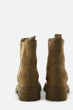 Lefties Stretchable Chelsea Ankle Boots | Suede - sundaybazar