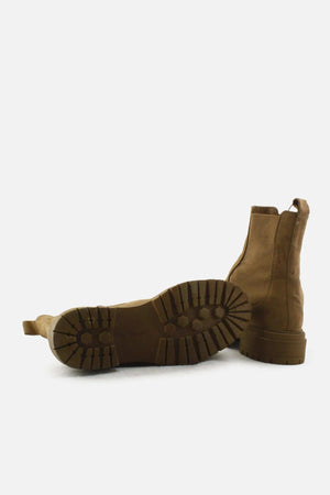 Lefties Stretchable Chelsea Ankle Boots | Suede - sundaybazar