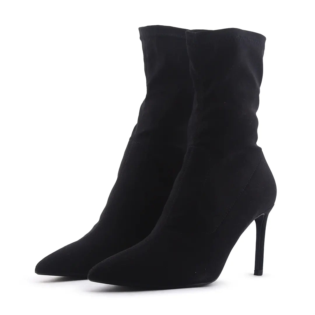 Bershka Textile Ankle Boot