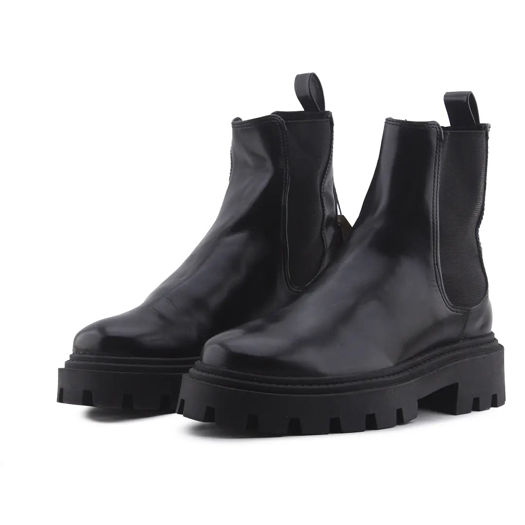 Zara Stretchable Ankle Boot | 100% Authentic Leather