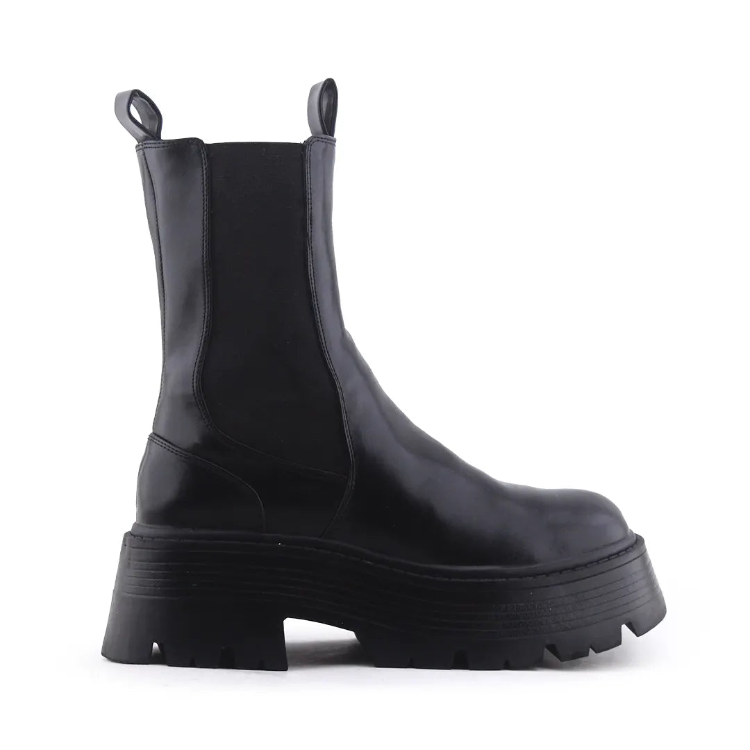 Pull & Bear Stretchable Ankle Boot | 100% Authentic Leather