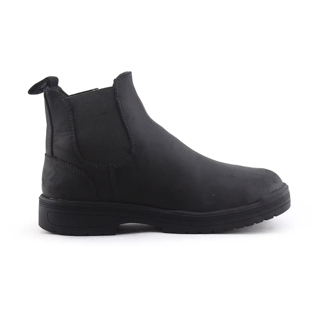 Pull & Bear Stretchable Ankle Boot | 100% Authentic Leather