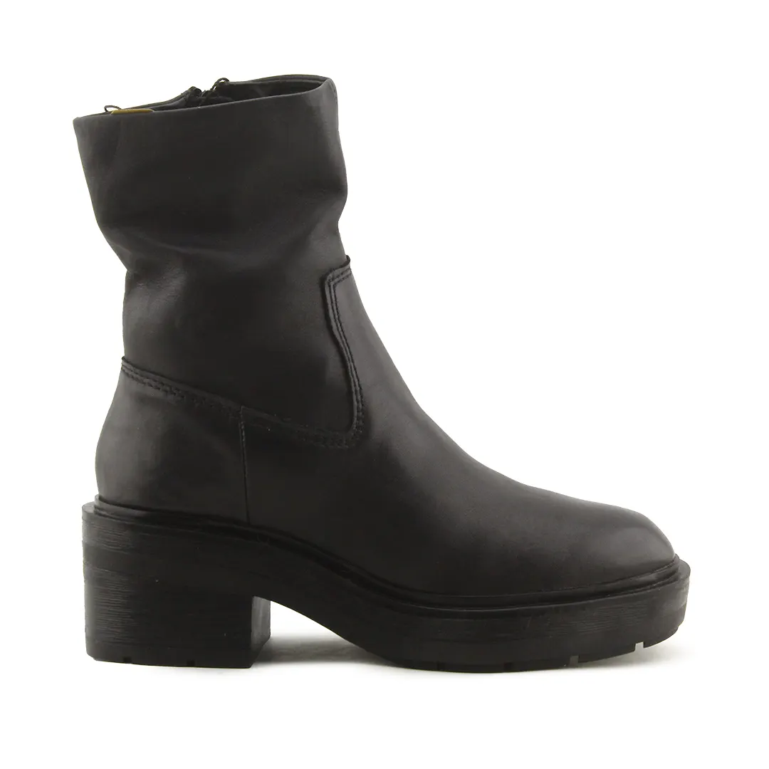 Zara Zipper Ankle Boots | 100% Authentic Leather