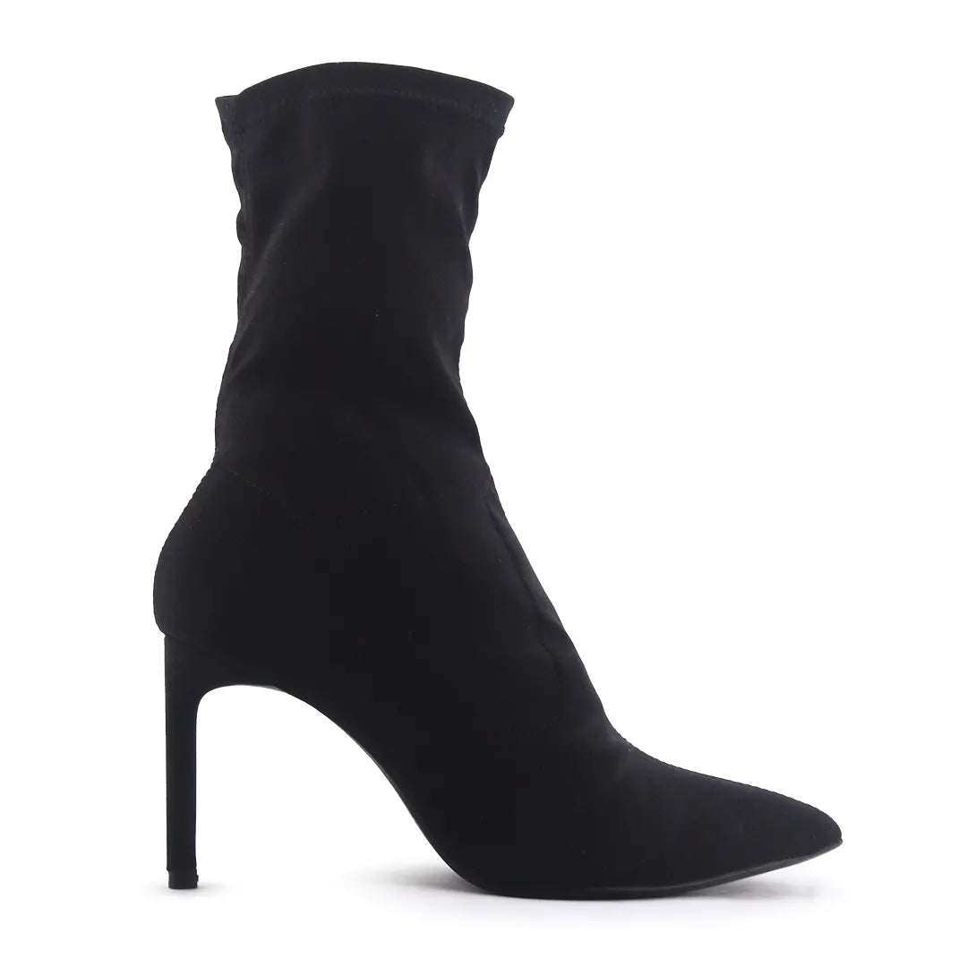 Bershka Textile Ankle Boot