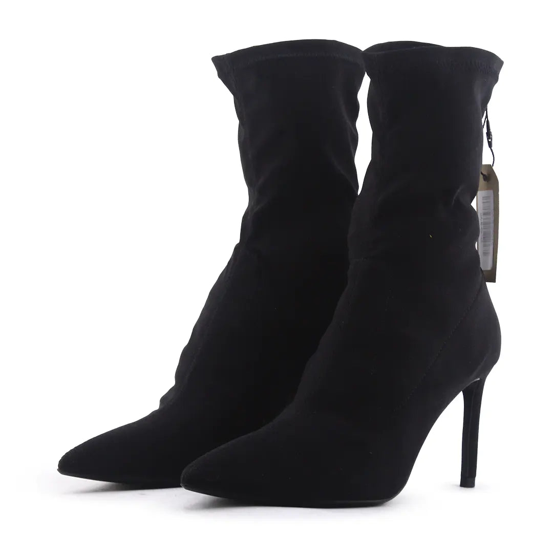 Bershka Textile Ankle Boot