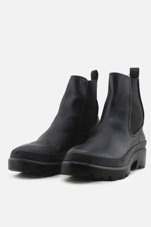 Pull & Bear Stretchable Ankle Boots | 100% Authentic Leather - sundaybazar