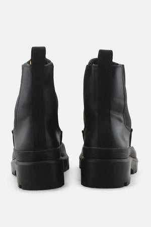 Pull & Bear Stretchable Ankle Boots | 100% Authentic Leather - sundaybazar