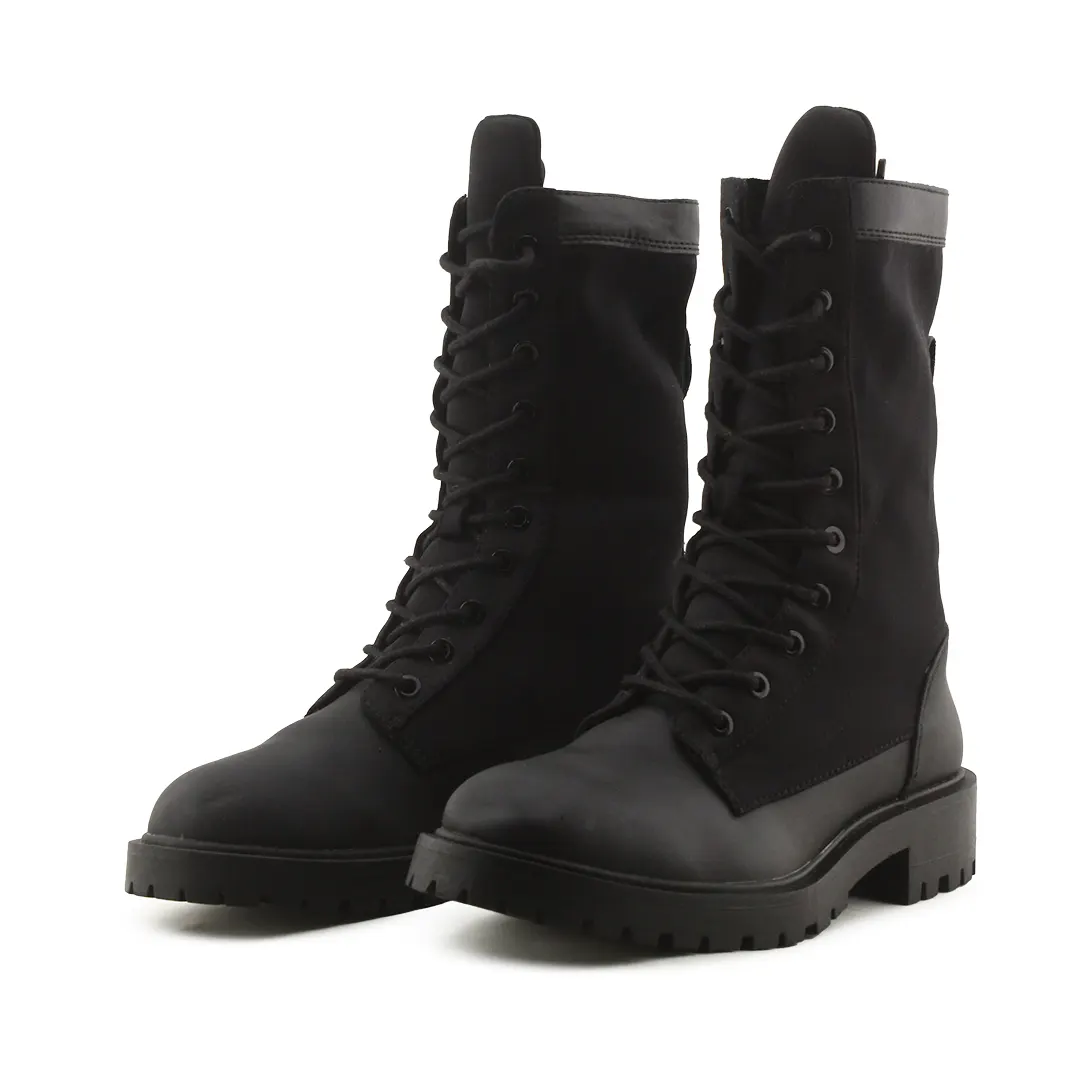 Zara Lace Up Ankle Boots | 100% Authentic Leather