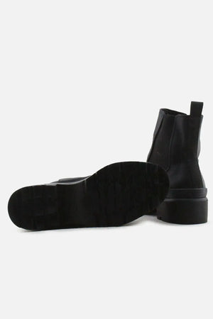 Pull & Bear Stretchable Ankle Boots | 100% Authentic Leather - sundaybazar