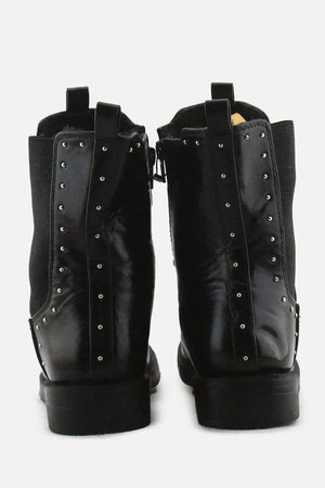 Zara Zipper Stretchable Chelsea Ankle Boots | 100% Authentic Leather - sundaybazar