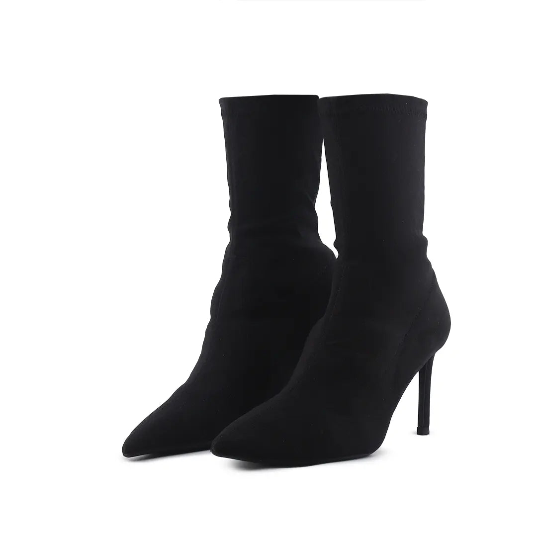 Bershka Textile Ankle Boot