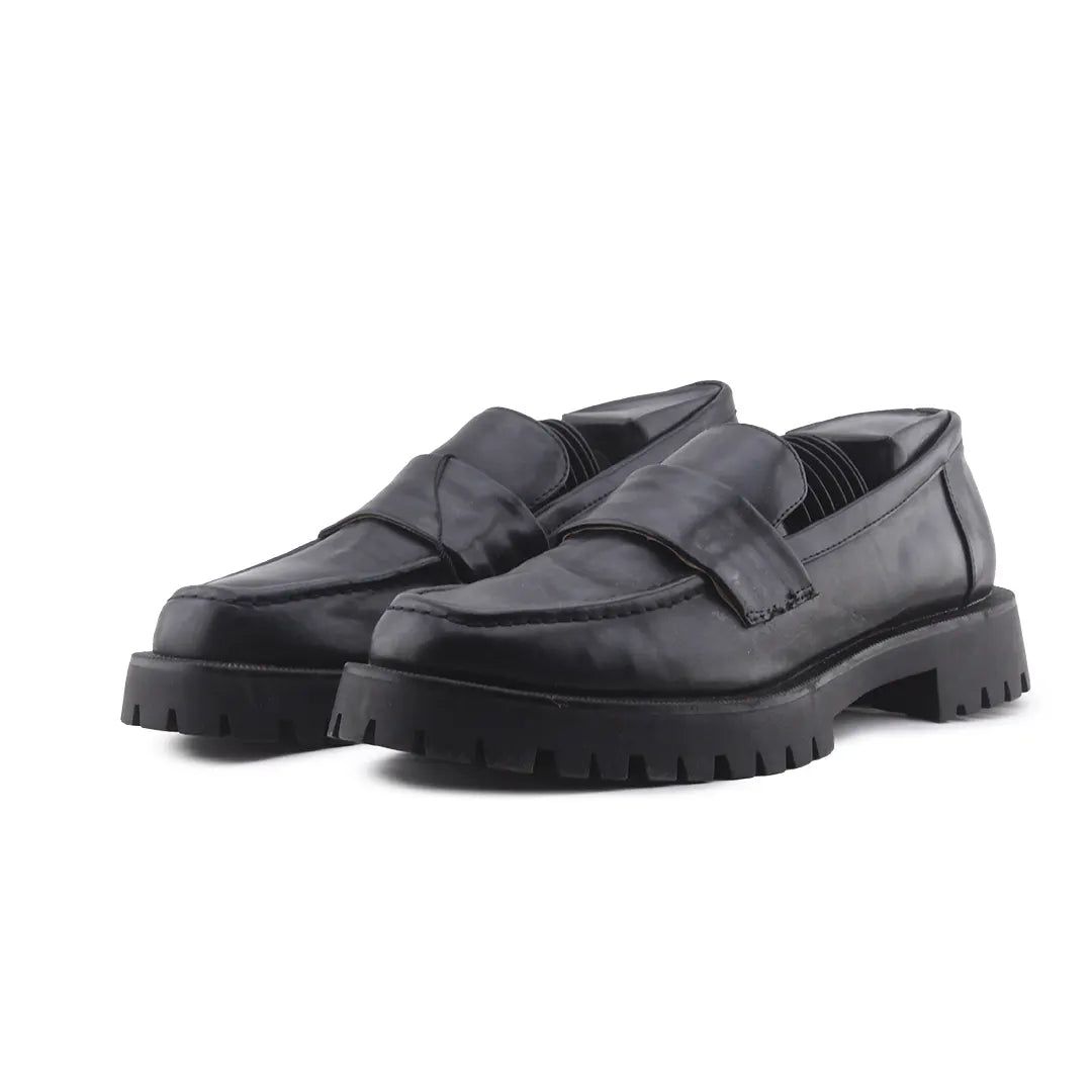 Zara Penny Strap Loafers