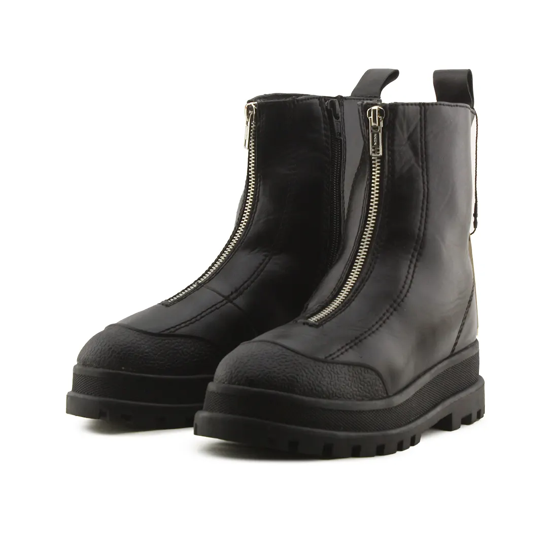 Zara Zipper Ankle Boots | 100% Authentic Leather