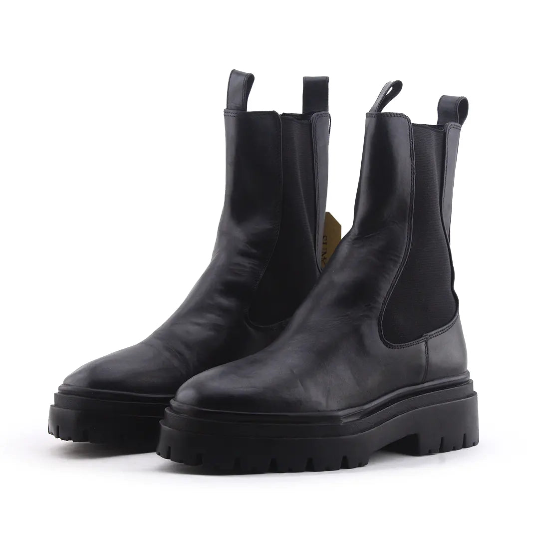 Zara Stretchable Ankle Boot | 100% Authentic Leather