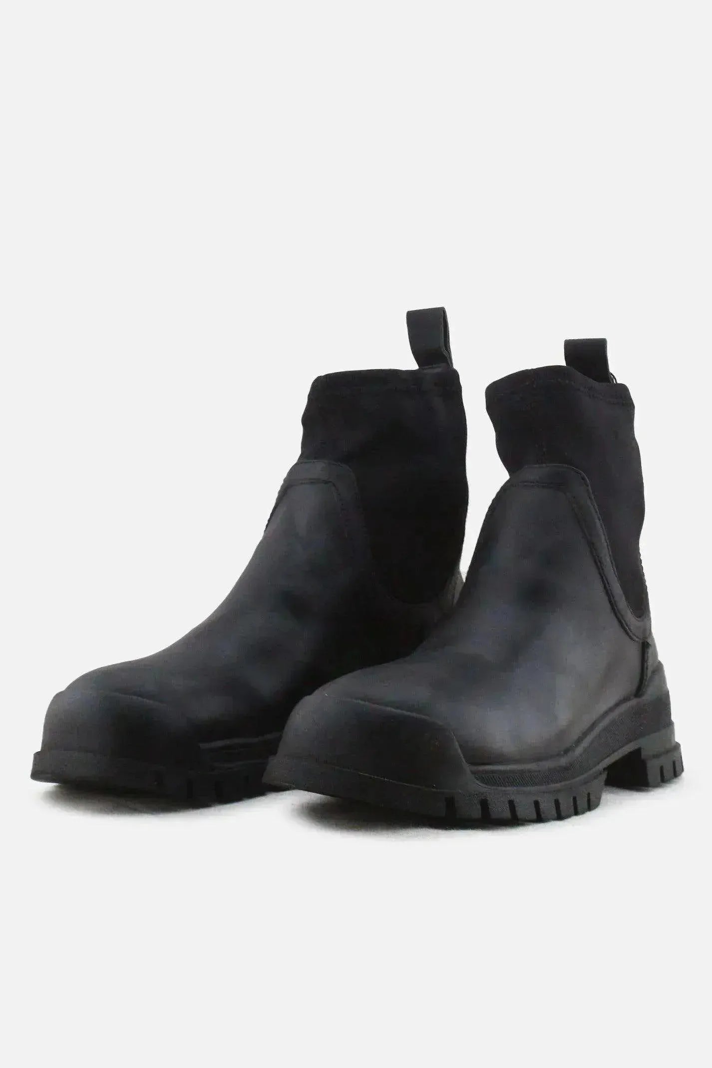 Zara Stretchable Chelsea Ankle Boots | 100% Authentic Leather - sundaybazar