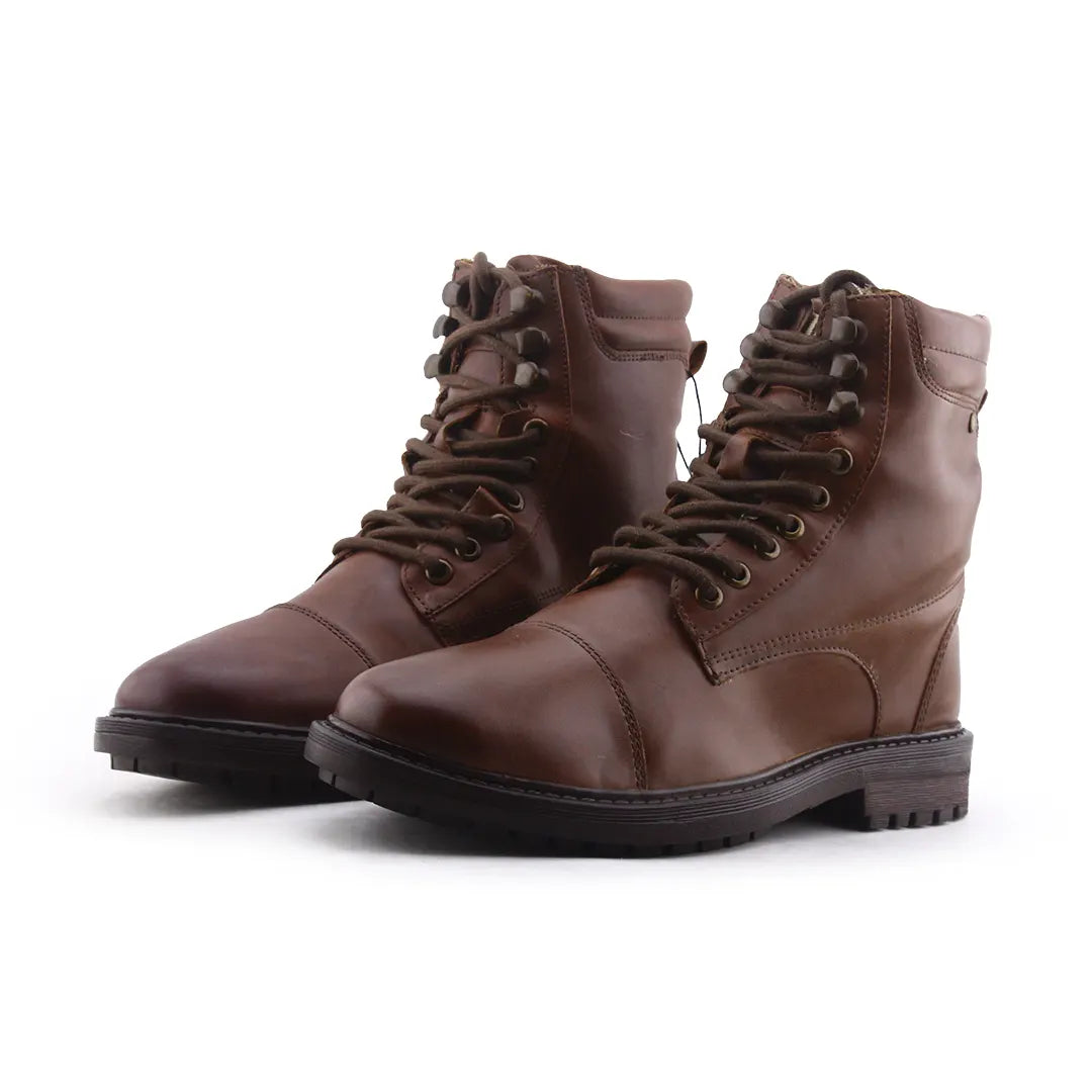 Lefties Lace Up Ankle Boot | 100% Authentic Leather