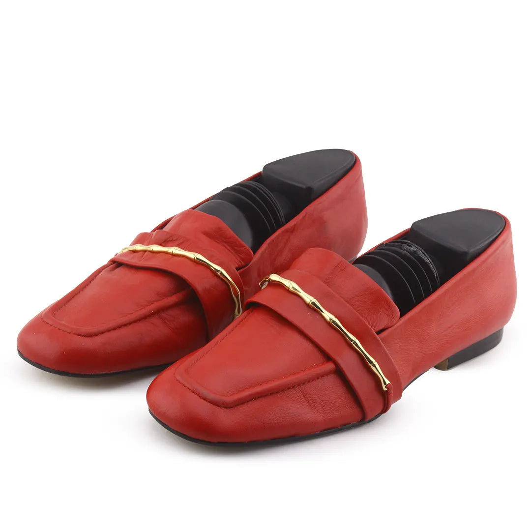 Zara Penny Strap Loafers