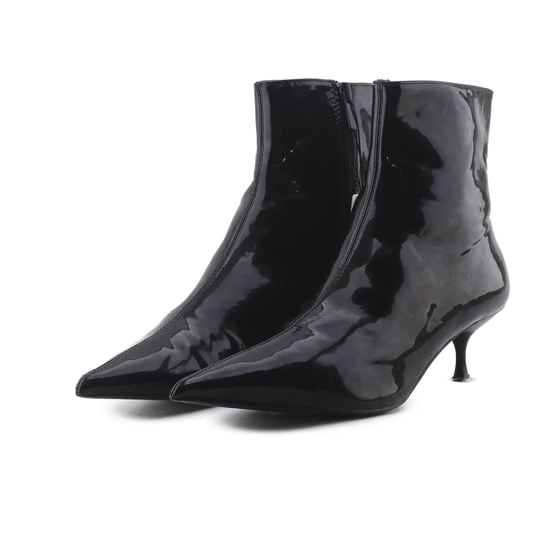 Zara Zipper Ankle Boot
