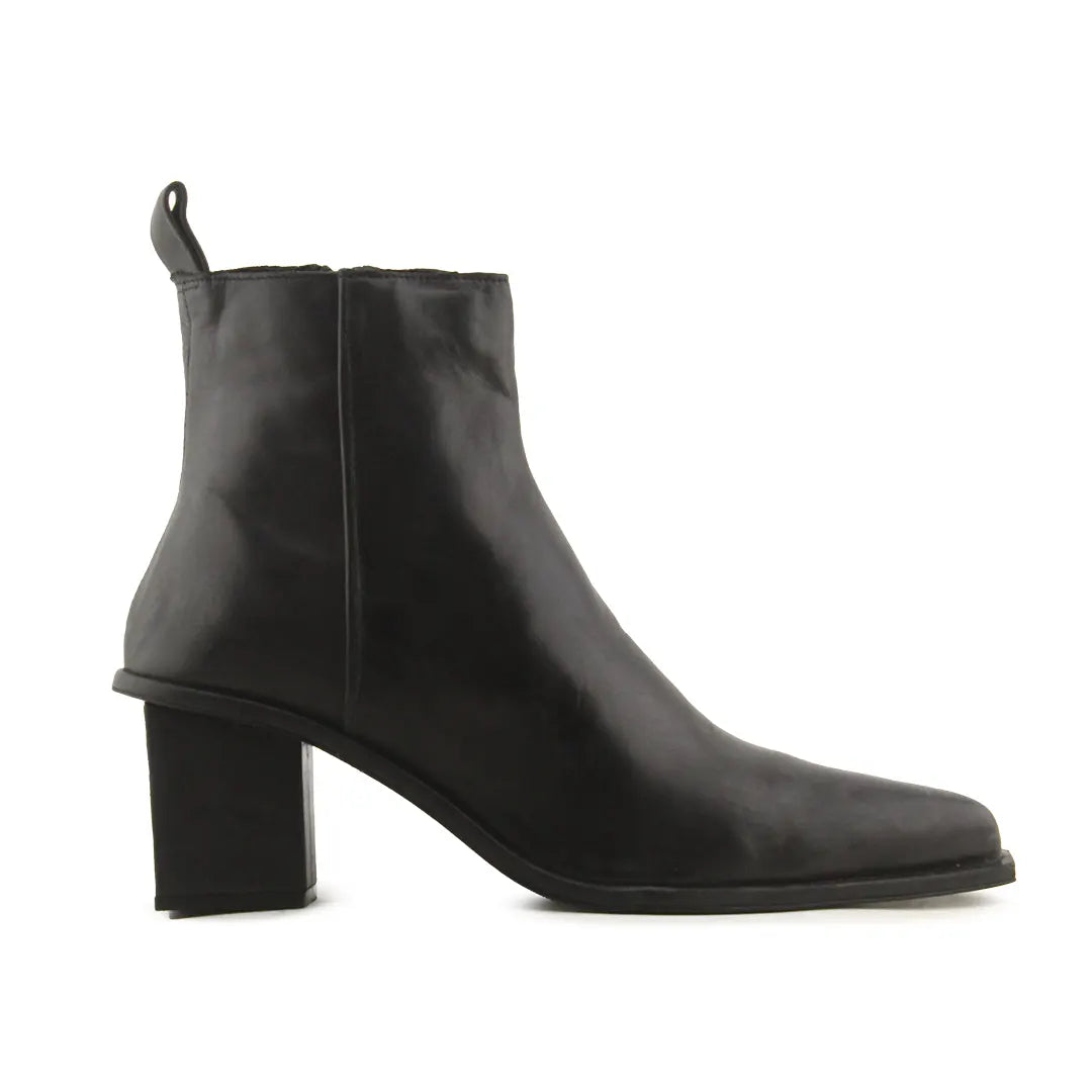 Zara Zipper Ankle Boots | 100% Authentic Leather