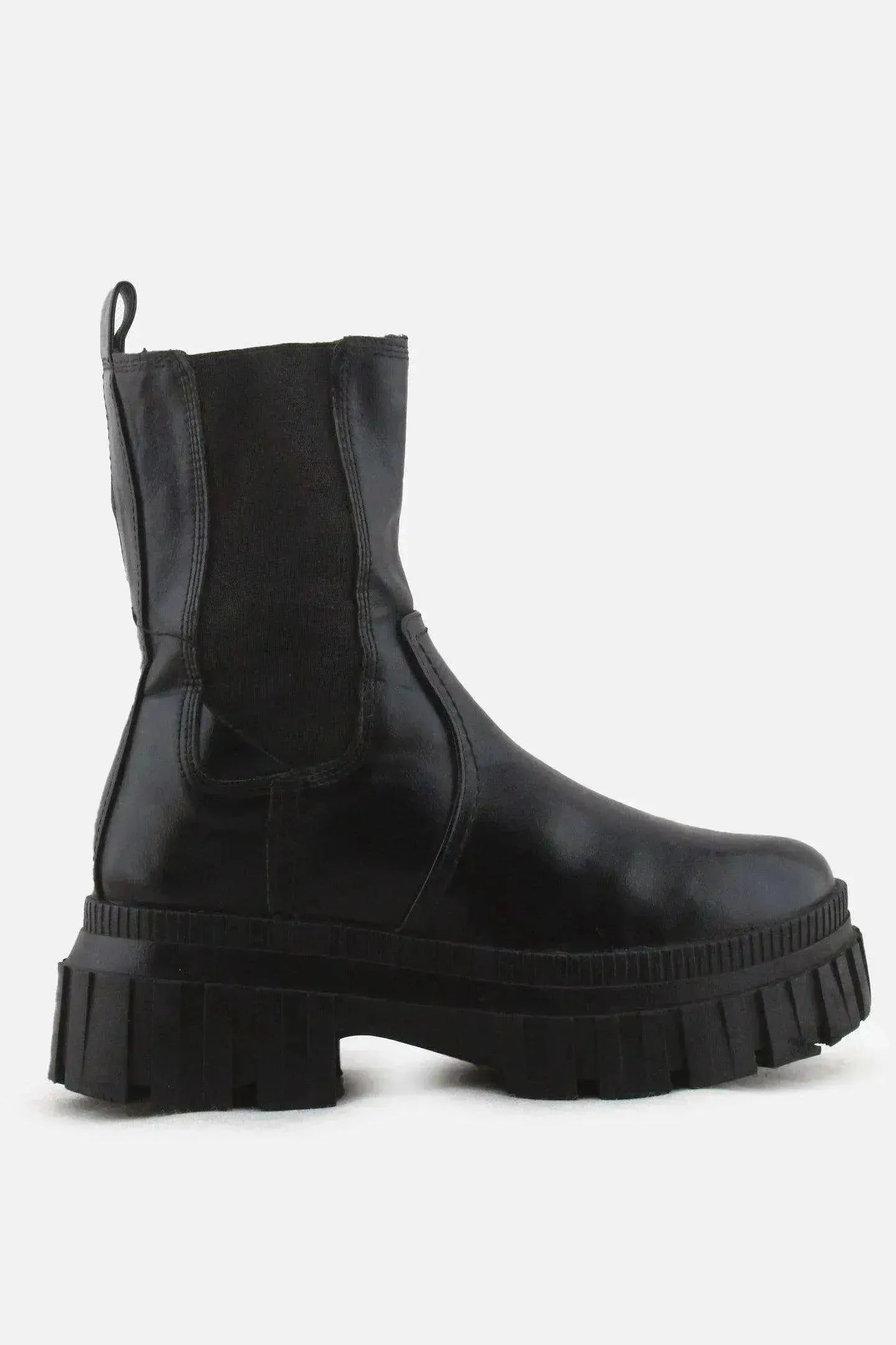 Stradivarius Stretchable Ankle Boots | 100% Authentic Leather - sundaybazar