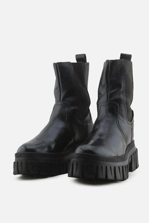 Stradivarius Stretchable Ankle Boots | 100% Authentic Leather - sundaybazar