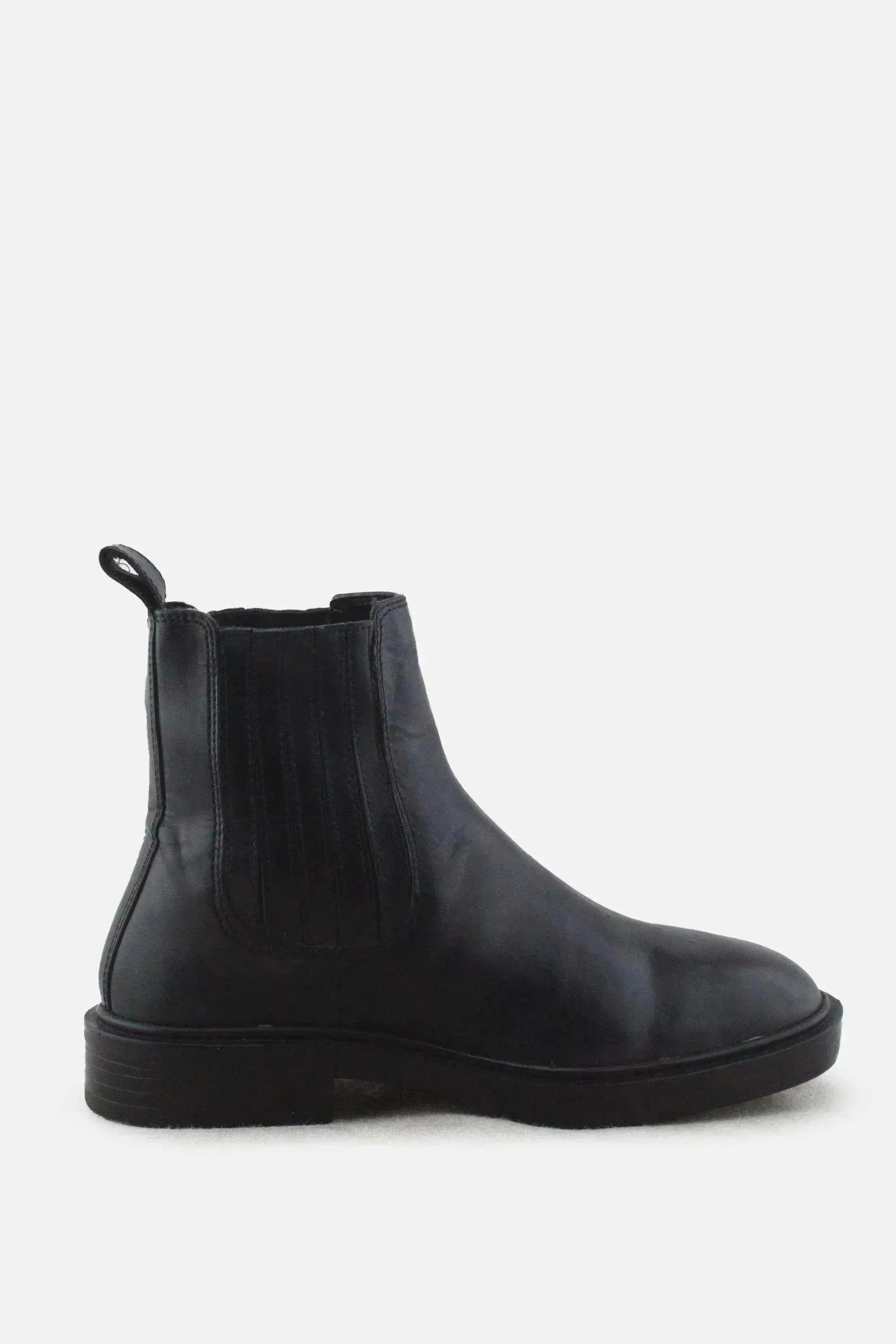 Zara Stretchable Chelsea Ankle Boots |100% Authentic Leather - sundaybazar