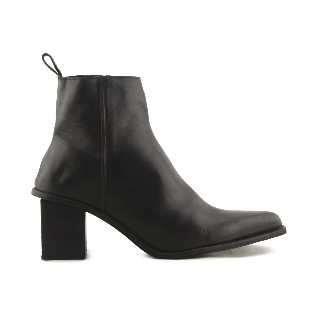 Zara Zipper Ankle Boots | 100% Authentic Leather
