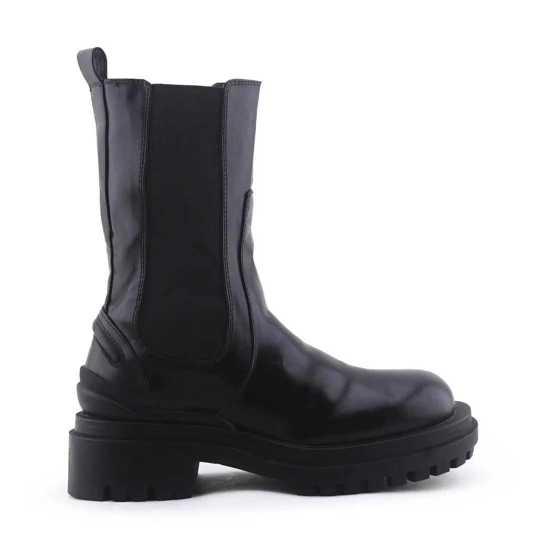 Bershka Stretchable Ankle Boot | 100% Authentic Leather
