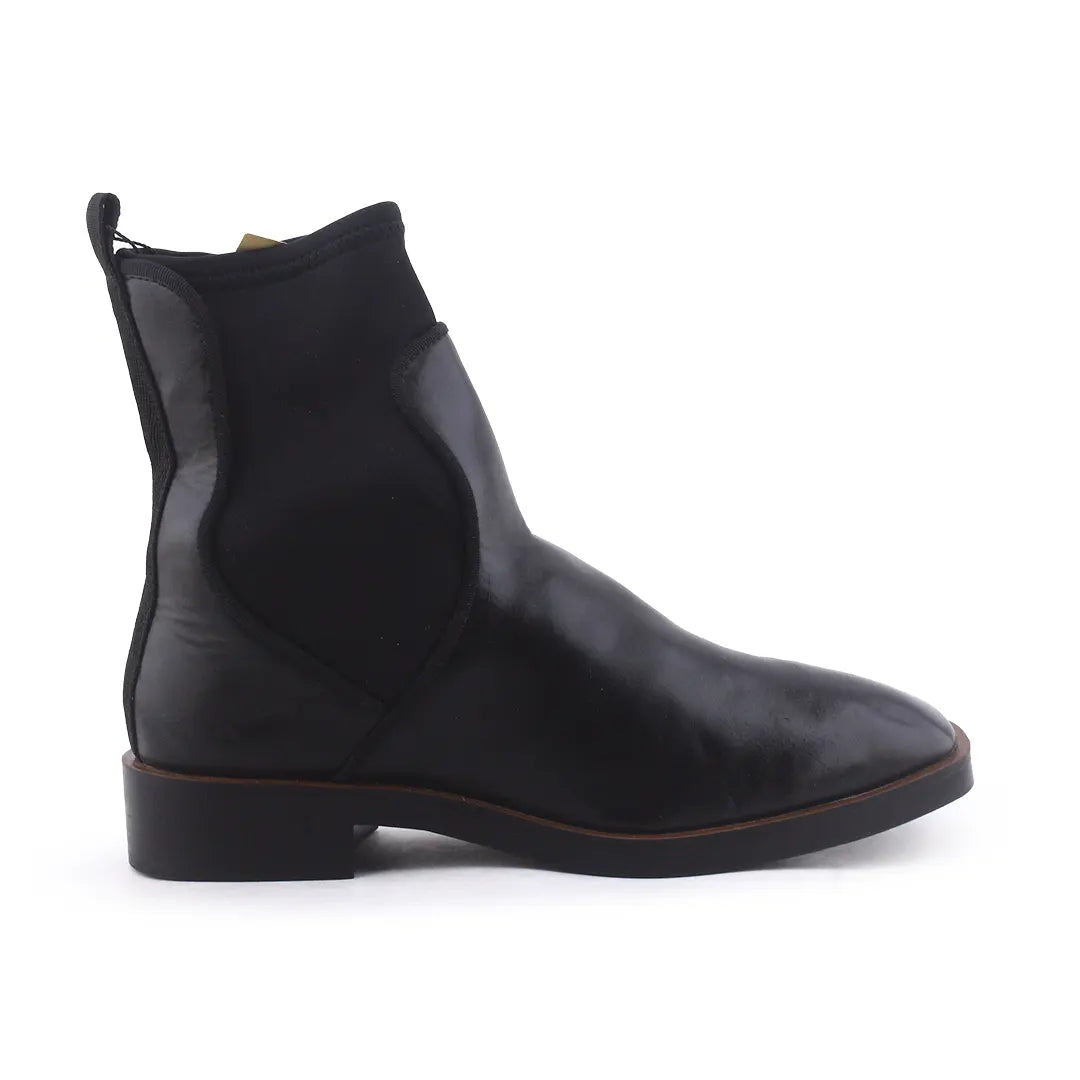 Zara Stretchable Ankle Boot | 100% Authentic Leather