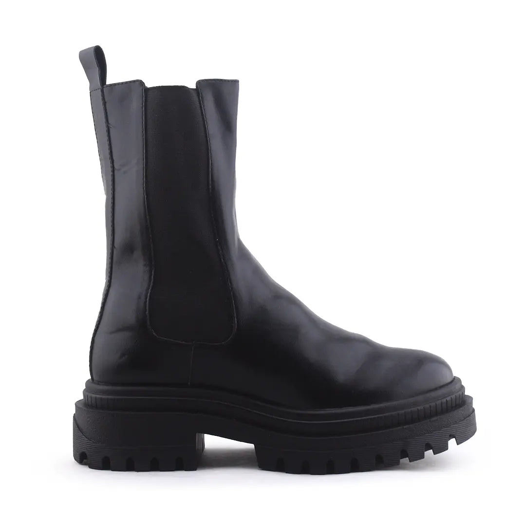 Bershka Stretchable Ankle Boot | 100% Authentic Leather