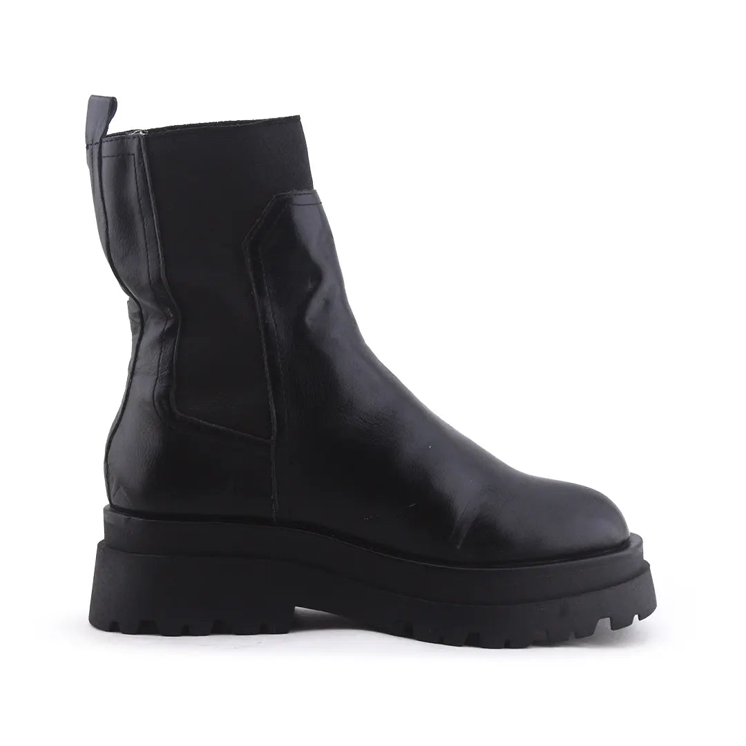 Stradivarius Stretchable Ankle Boot | 100% Authentic Leather