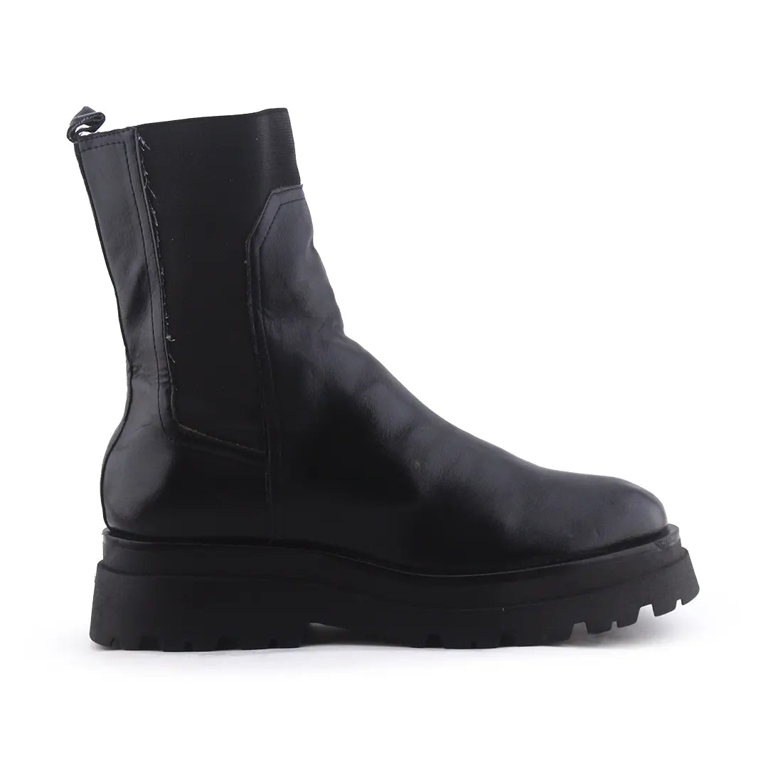 Stradivarius Stretchable Ankle Boot | 100% Authentic Leather