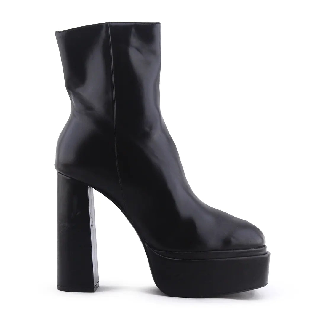 Zara Zipper Ankle Boot | 100% Authentic Leather