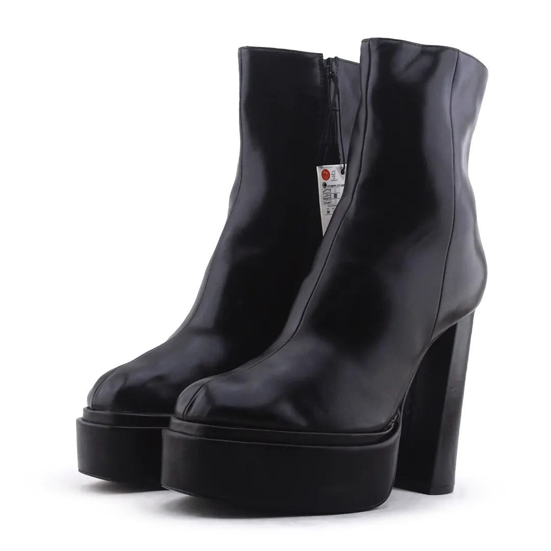 Zara Zipper Ankle Boot | 100% Authentic Leather