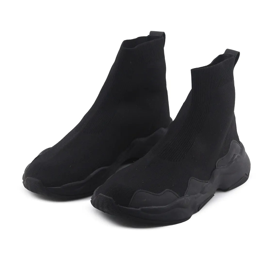 Bershka Knitted High Top Shoes