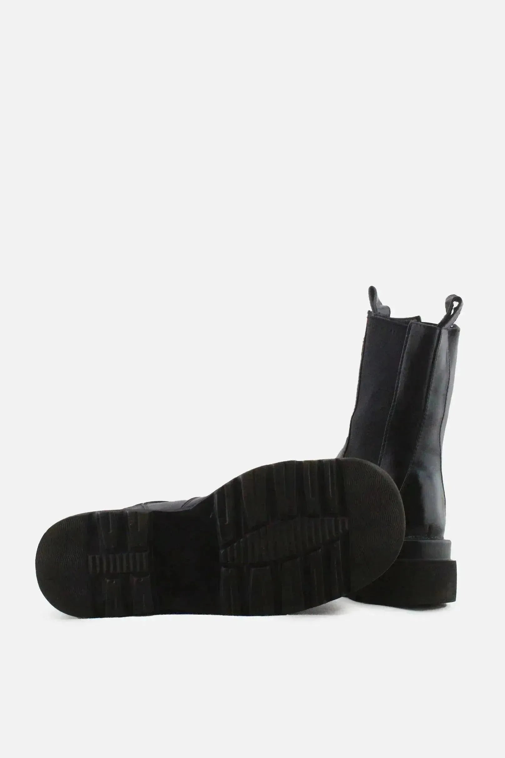 European Brand Stretchable Combat Boots | 100% Authentic Leather - sundaybazar