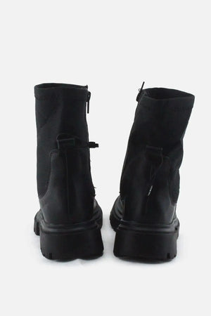 Zara Zipper Chelsea Ankle Boots |100% Authentic Leather - sundaybazar
