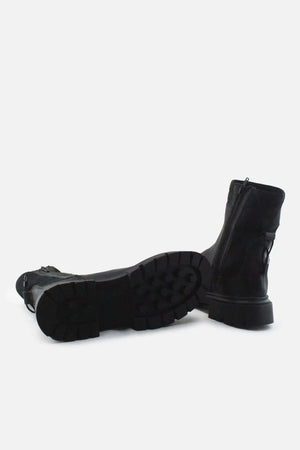 Zara Zipper Chelsea Ankle Boots |100% Authentic Leather - sundaybazar