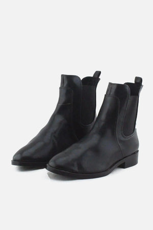 Stradivarius Stretchable Chelsea Ankle Boots |100% Authentic Leather - sundaybazar
